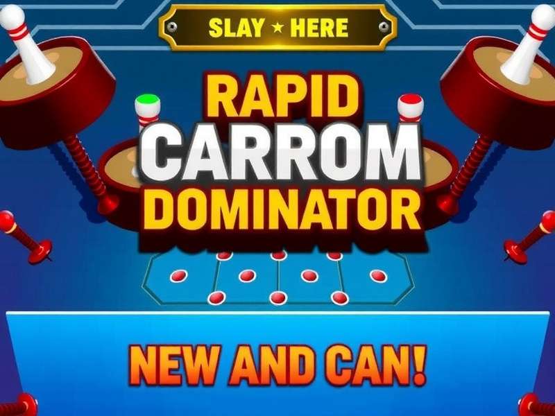 Rapid Carrom Dominator Physics Simulation
